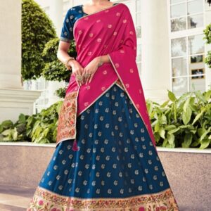 Lehenga KRIVA Banarasi Silk : Bridal Choice