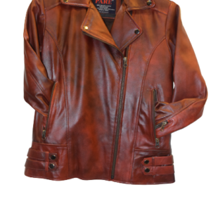 Ladies Biker Leather Jacket