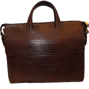 Unisex Leather Laptop Bag