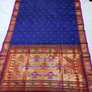 Yeola Paithani Saree : Pure Silk Base Line