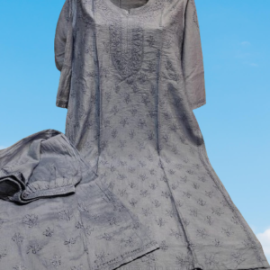 Chanderi Silk Kurta and Palazzo Set