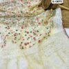 Pure Organza Silk Chikankari Saree
