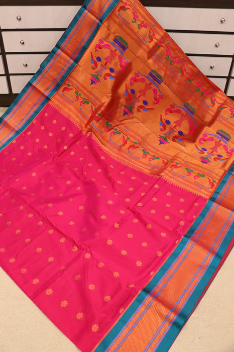 Tana Silk Paithani Saree