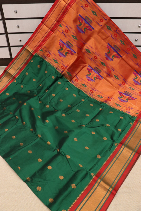Tana Silk Paithani Saree