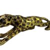 Metal Craft Running Leopard
