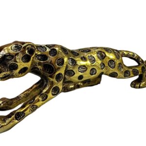 Metal Craft Running Leopard