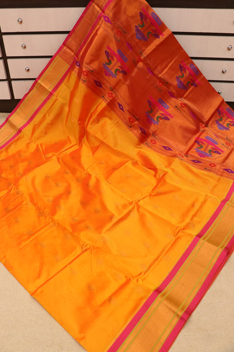 Tana Silk Paithani Saree
