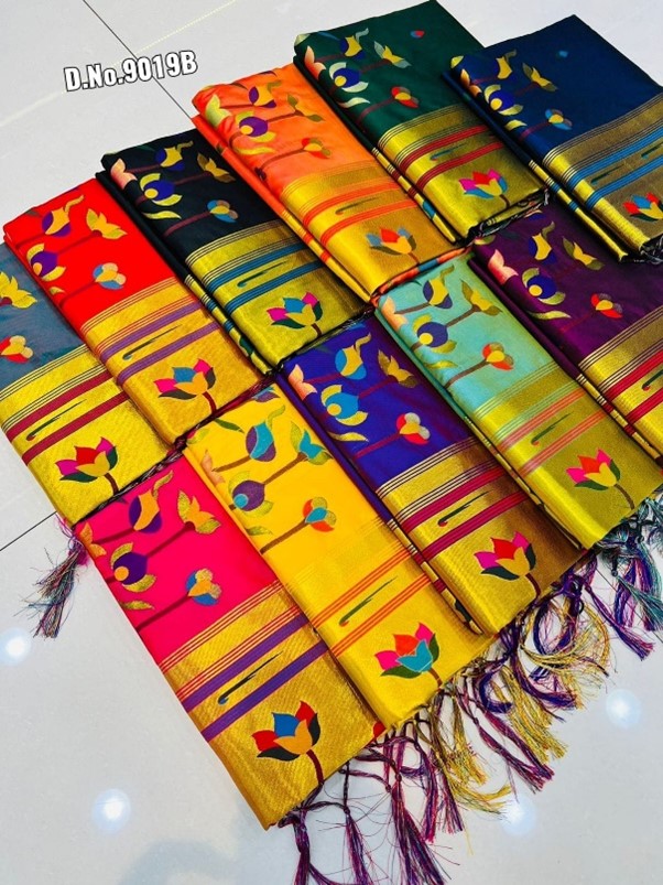 Paithani Handloom Silk Saree