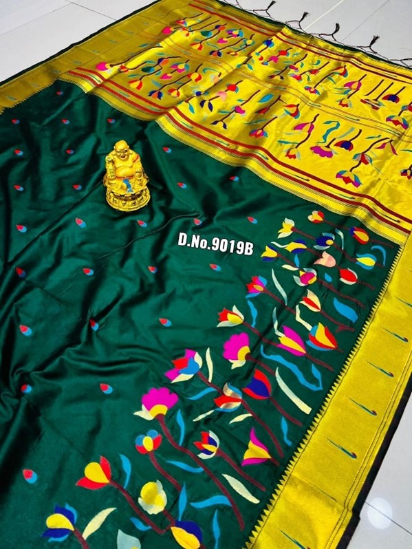 Paithani Handloom Silk Saree