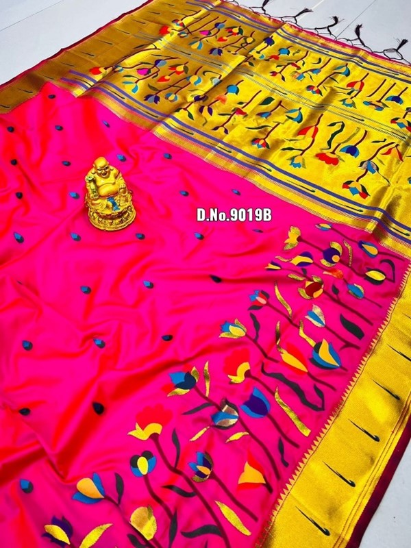 Paithani Handloom Silk Saree