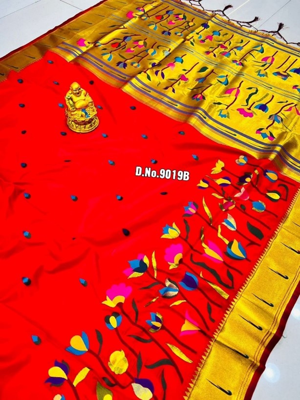 Paithani Handloom Silk Saree