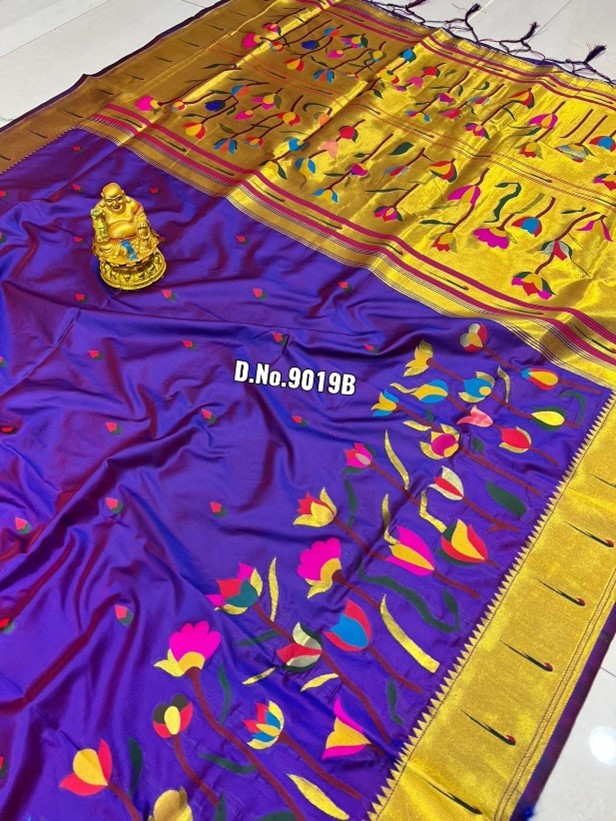 Paithani Handloom Silk Saree