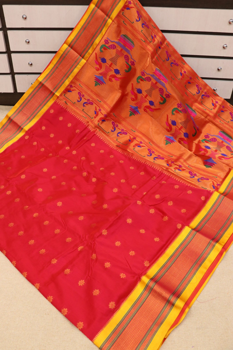 Tana Silk Paithani Saree