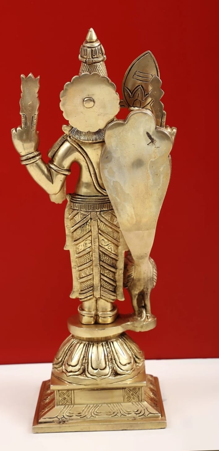 Brass Idol of Lord Murugan