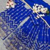 Royal Blue Kids Kurta and Sarara