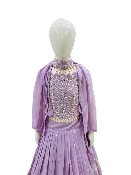 Faux Georgette Lehenga Choli