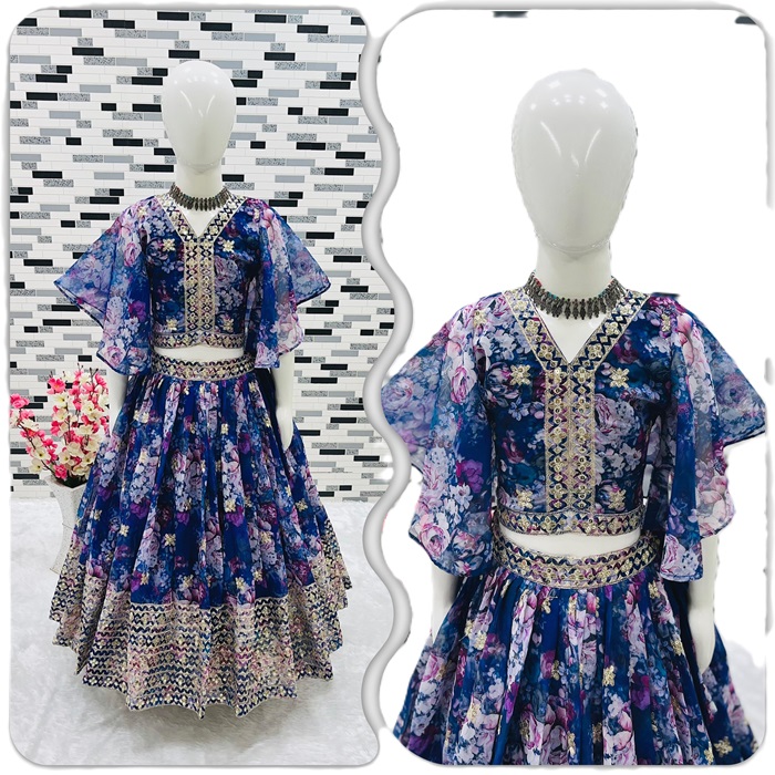 Faux Georgette Lehenga Choli