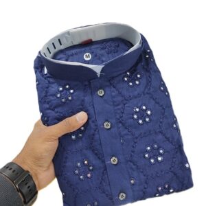 Men’s Kurta with Mirror Work