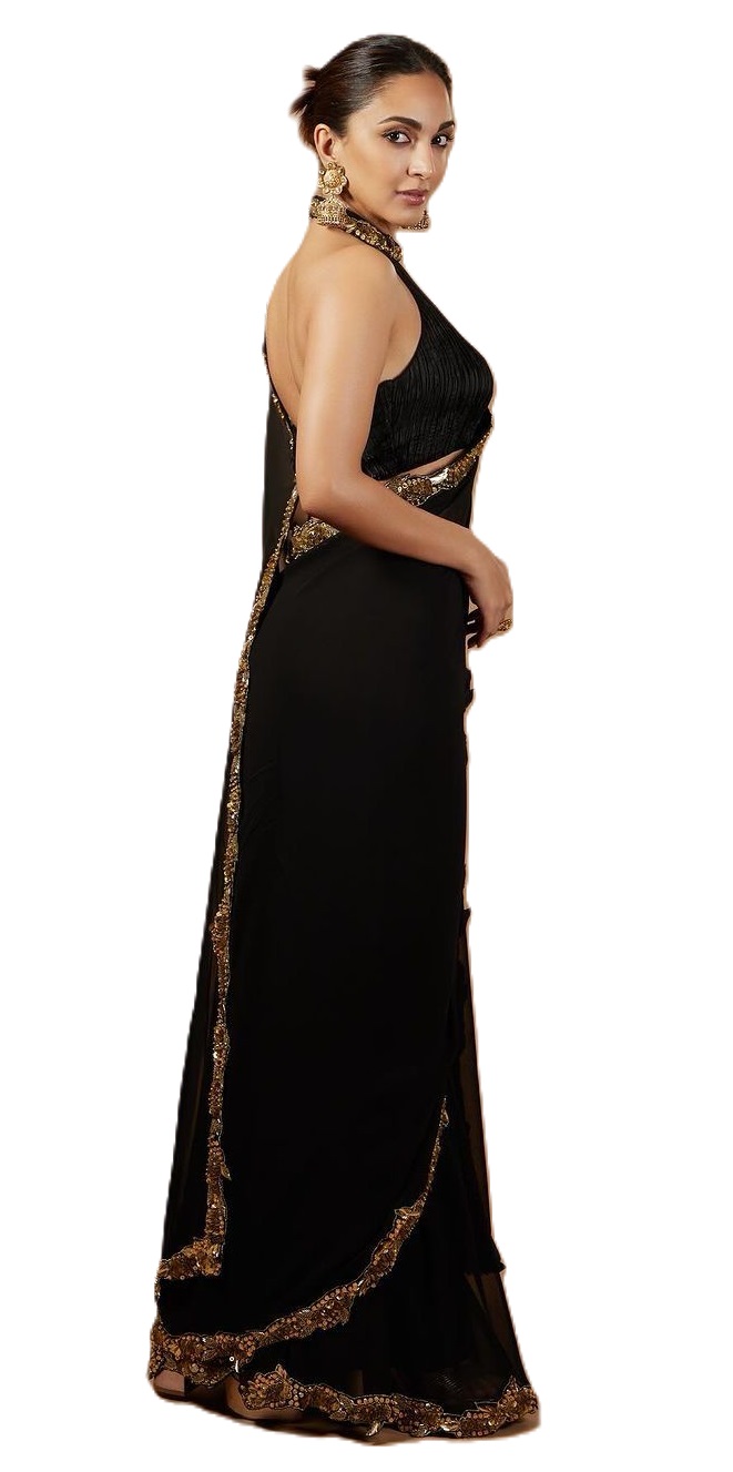 Stunning Faux Georgette Saree