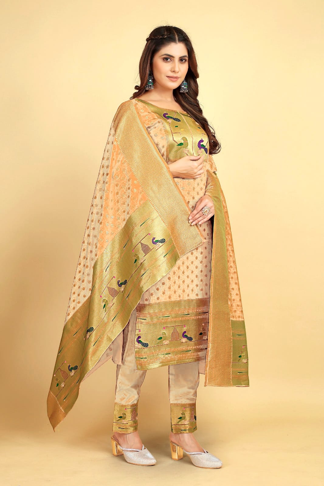 Seema Paithani Suit