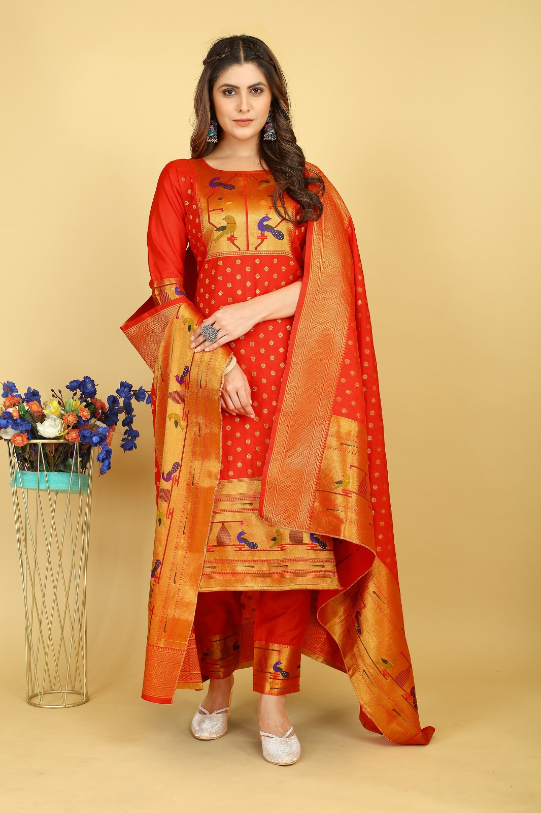 Seema Paithani Suit