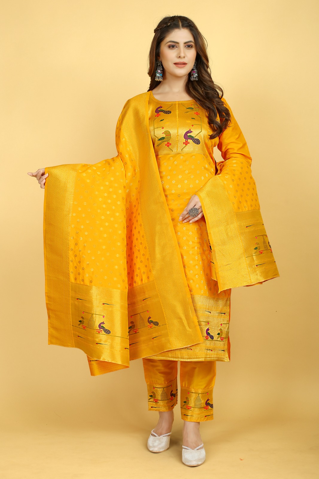 Seema Paithani Suit