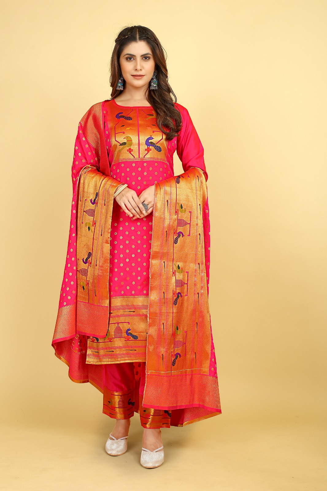 Seema Paithani Suit