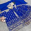Royal Blue Kids Kurta and Sarara