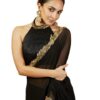 Stunning Faux Georgette Saree