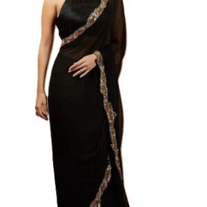 Stunning Faux Georgette Saree