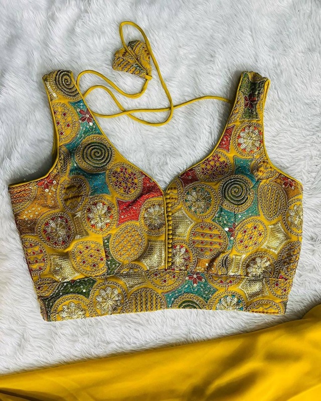 Palazzo Blouse Dupatta Sequin Magic
