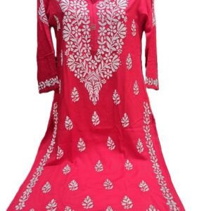 Hand embroidered Chikankari Kurti