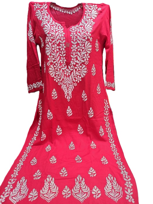Hand embroidered Chikankari Kurti