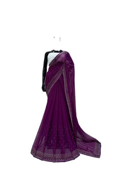 Faux Georgette Designer Saree