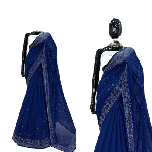 Faux Georgette Designer Saree