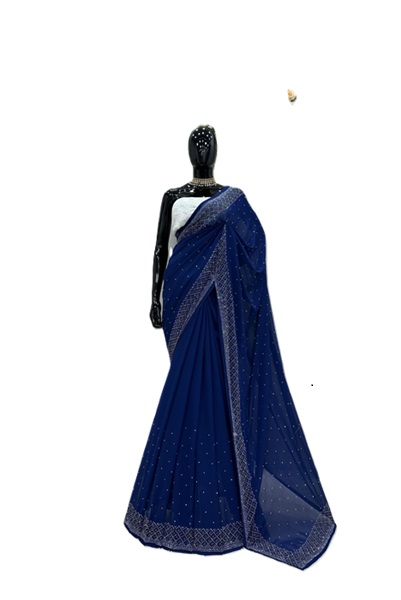 Faux Georgette Designer Saree