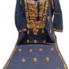 Hand Embroidered Multi Dhaga Cotton Kurti