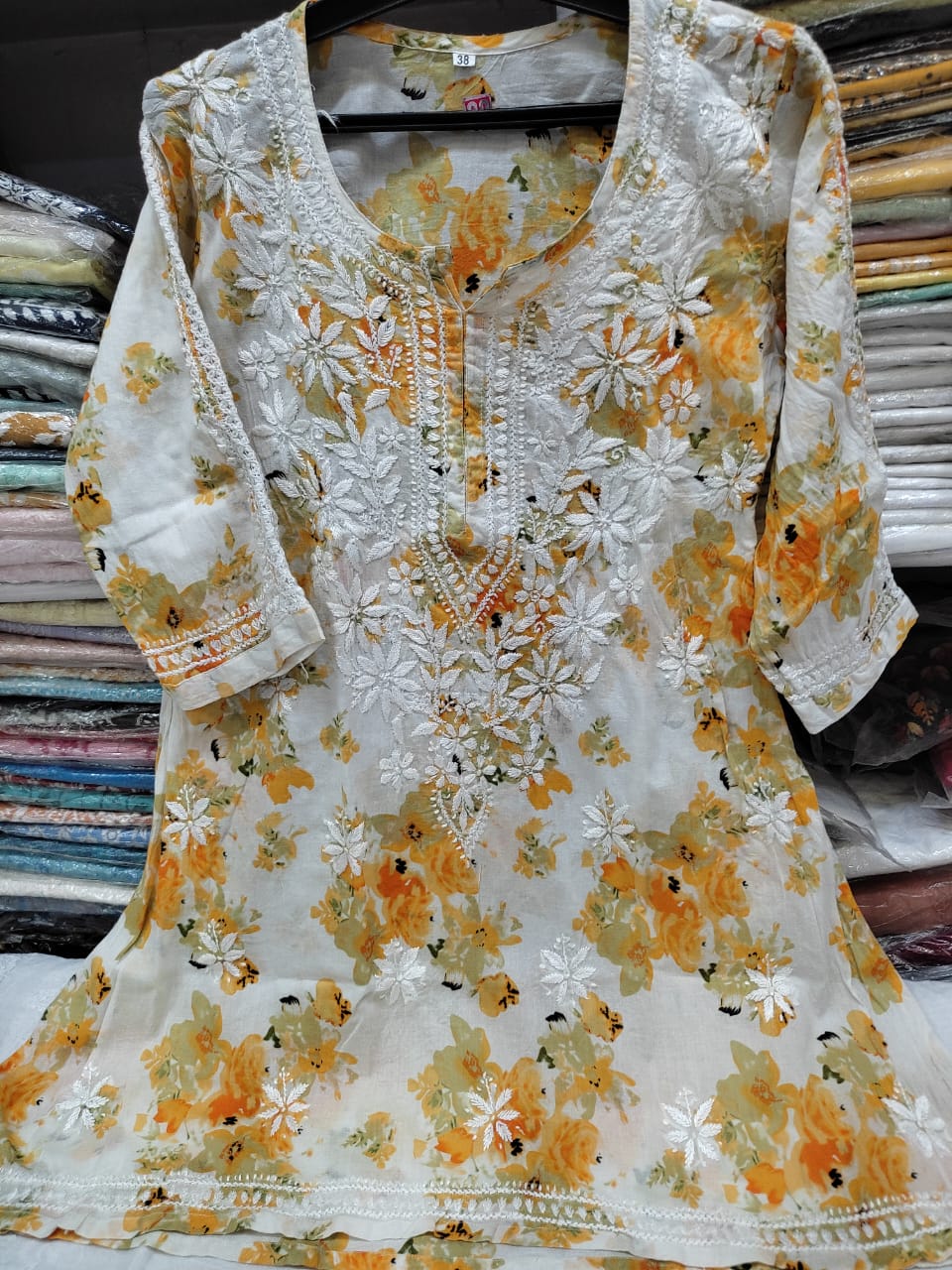 Lucknowi chikankari Kurti