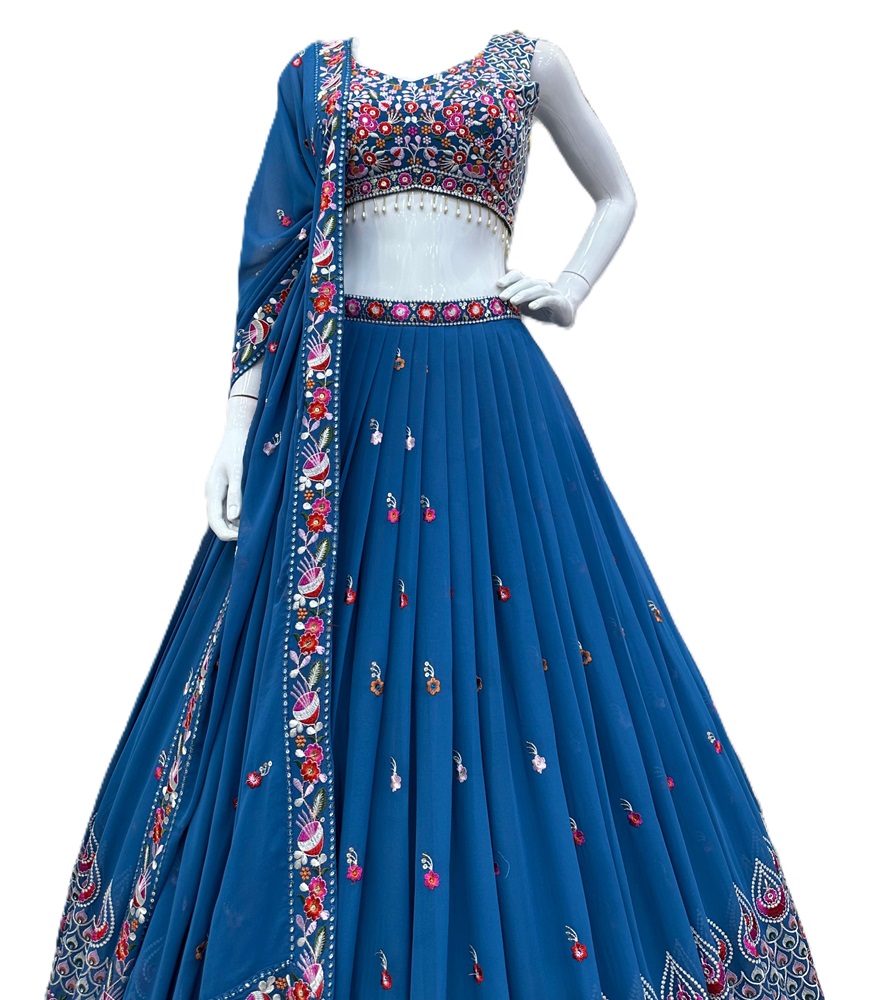 Bridal Lehenga Top Dupatta