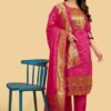 Munia Paithani Suit Dress Material