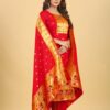 Munia Paithani Suit Dress Material