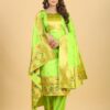 Munia Paithani Suit Dress Material