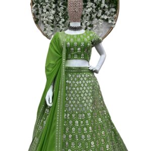 Lehenga Choli with Thread and sequins work