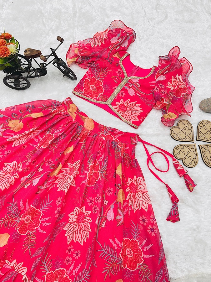 Fox Georgette Lehenga-Choli Set