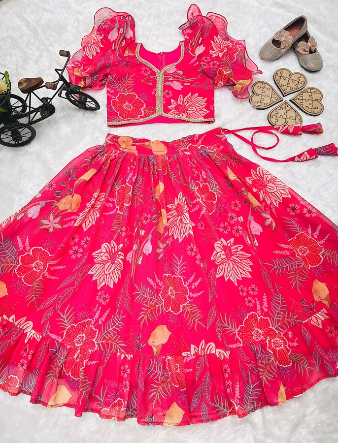 Fox Georgette Lehenga-Choli Set