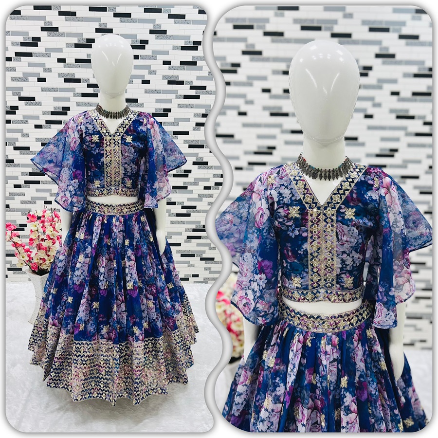 Fox Georgette Lehenga-Choli Set