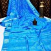 Pure Bandhej Silk Saree