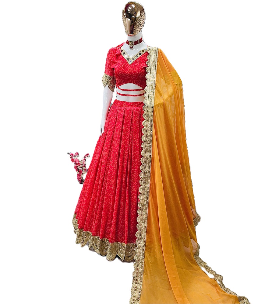 Embroidered Party Wear Suit : Mom and Daughter Combo