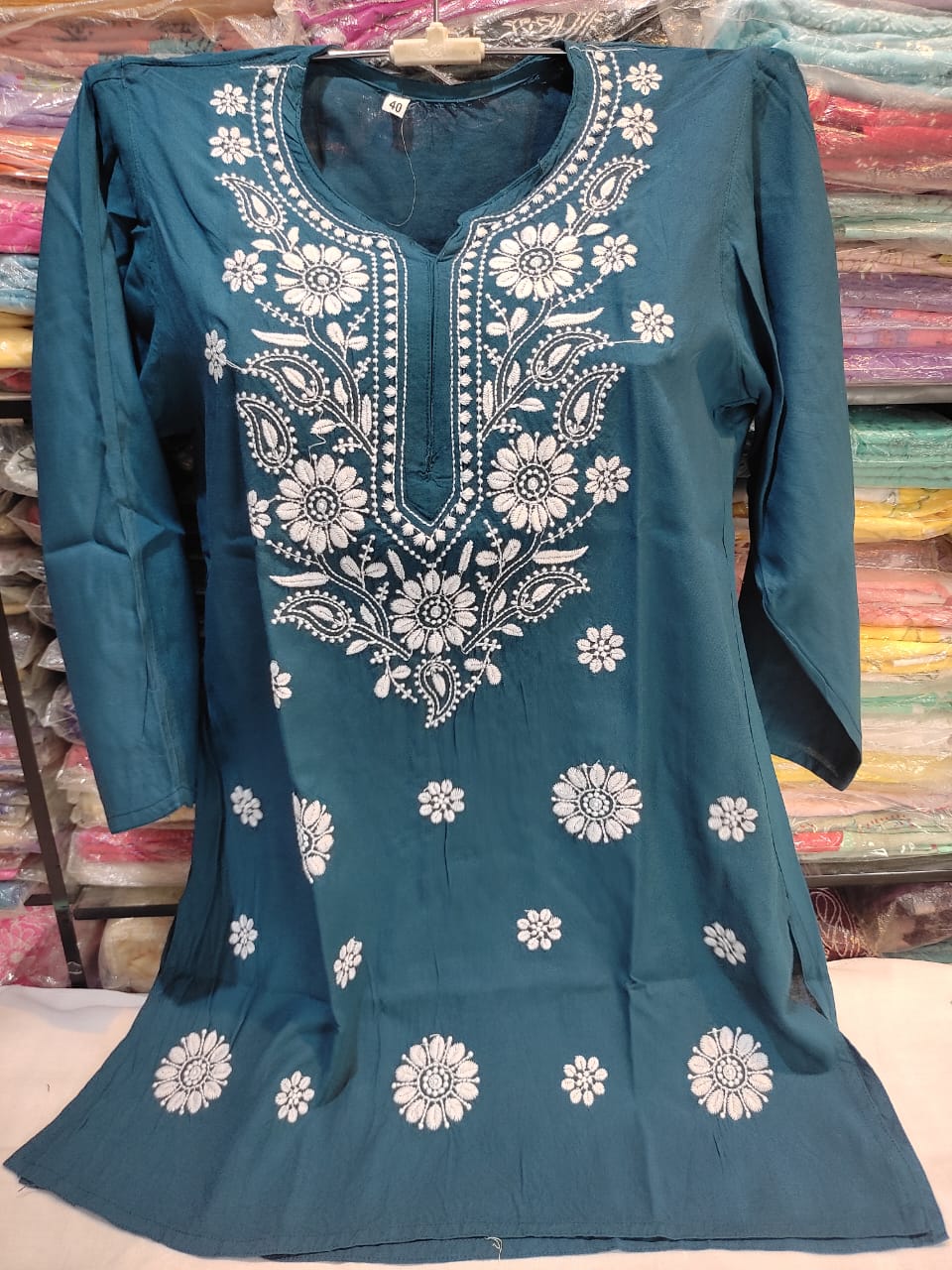 Lucknowi Chikankari Top
