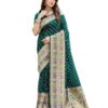 Premium Paithani Bandhej Silk Saree